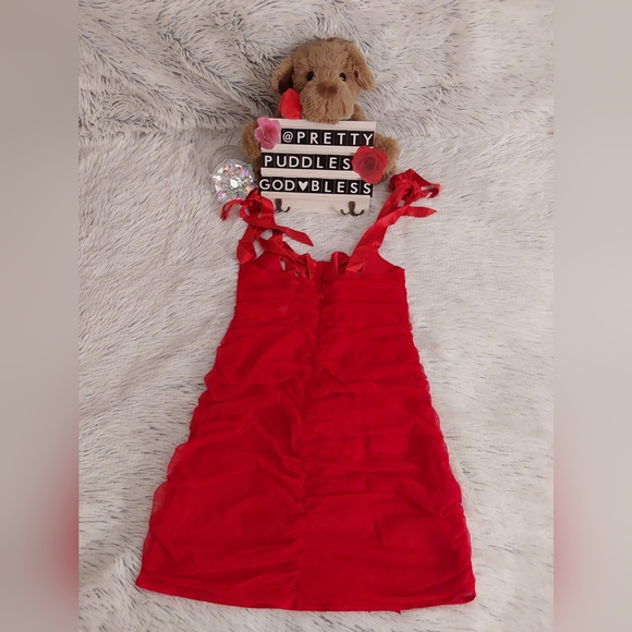 🌹 VS Wicked Open-Cup Ruched Slip 🌹 - Picture 6 of 15